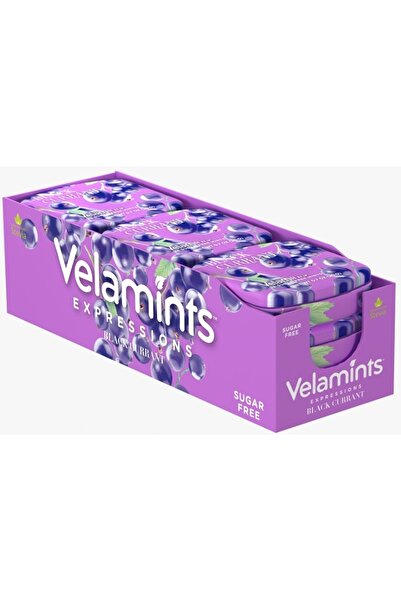 velamints Black Currant 20gm x9pcs