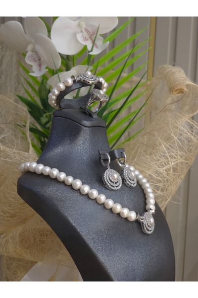 FNC KUYUMCULUK GERÇEK İNCİ TAKIM