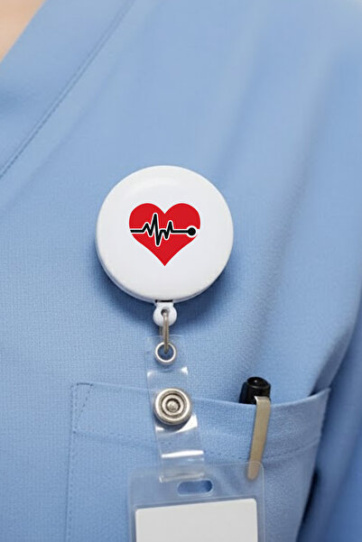 Ver-O Baskı Θήκη κάρτας Yoyo με σχέδιο Heart Rhythm – Επεκτεινόμενη θήκη για ...