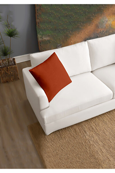 Monolisse Canvas 6-Piece Tile Liquid-Proof Stain-Resistant Throw Pillow Cover 45 X 45 cm