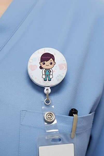 Ver-O Baskı Doktor 3 Design Yoyo Θήκη Κάρτας – Επεκτεινόμενη Θήκη Κάρτας Ονόμ...