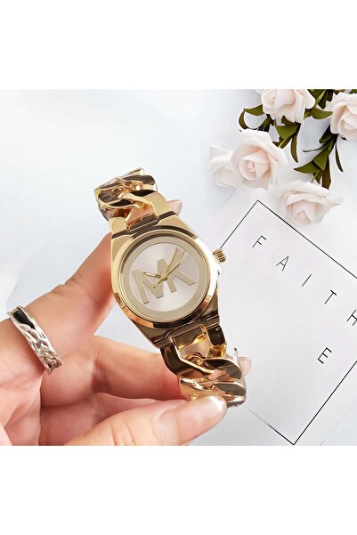 MICHEAL KORS High Quality Stainless Steel Quartz Luxury Women's Wrist Watch