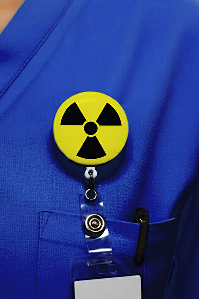 Ver-O Baskı Κάρτα ταυτότητας Yoyo με σχέδιο Ακτινολογίας – Επεκτάσιμη θήκη γι...