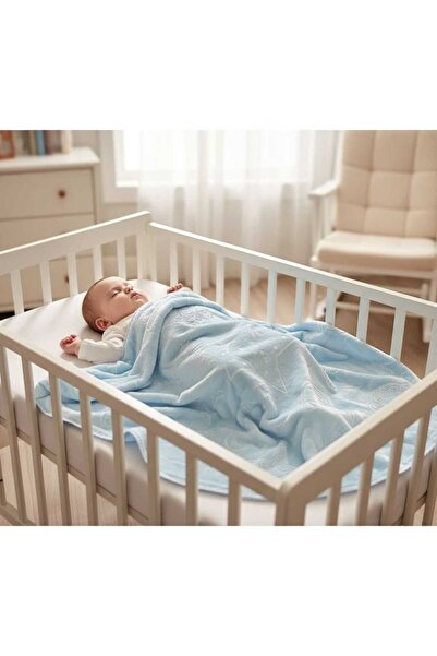 Meldora Lumina Yumoş Wellsoft Çift Katlı Bebek Battaniyesi 90x190 – Ultra Yum...