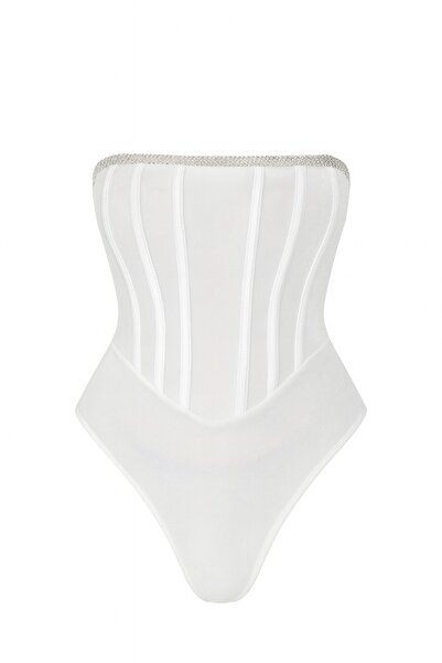 Ceren Öncel Atelier Taşlı Bodysuit