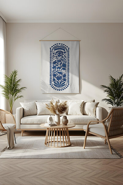 Etnik Dekor ورق حائط بطباعة رقمية من Blue Carnations