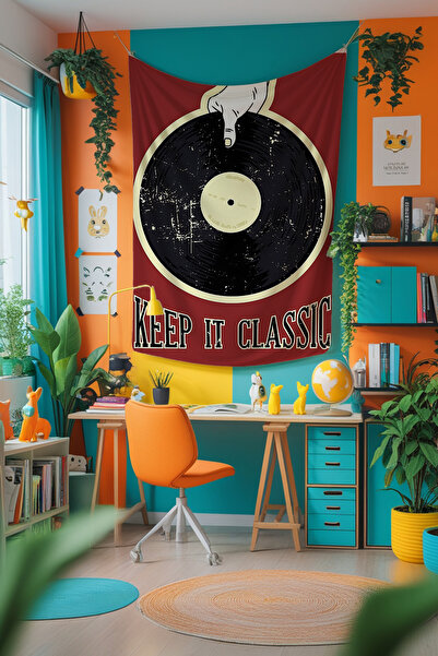 Etnik Dekor غطاء حائط منقوش بنمط نوستالجيا