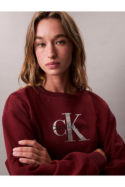 Calvin Klein Relaxed Monologue French Terry Sweatshirt