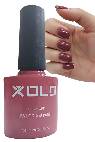 xolo Kalıcı Oje 10 ML Bordo Siyah K031