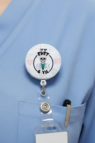 Ver-O Baskı Ιατρική ιατρική είναι καλή; Ναι. Θήκη κάρτας Yoyo με σχέδιο 6 ετώ...