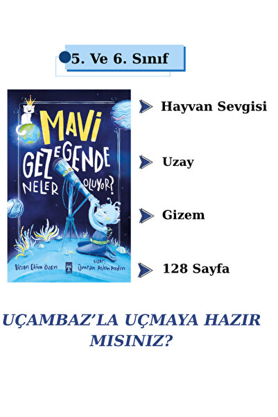 Genç Timaş Timaş Mavi Gezegende Neler Oluyor 5.ve 6. Sınıf Hikaye Kitabı