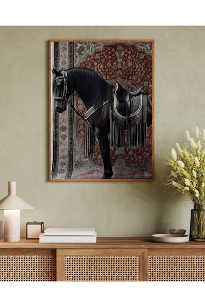 woodhomeworks Ένα τεμάχιο Διακόσμηση γραφείου σαλονιού ζωγραφική Vrynt