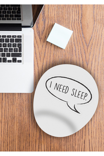 Ormira Konsept لوحة ماوس I Need Sleep مطبوع