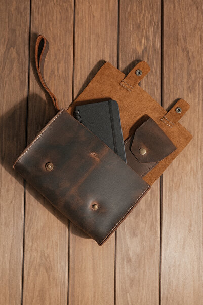 Colermi 100% Genuine Leather Handbag – Everyday Use and Travel Organizer