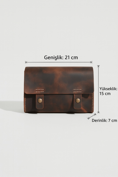 Colermi 100% Genuine Leather Handbag – Everyday Use and Travel Organizer