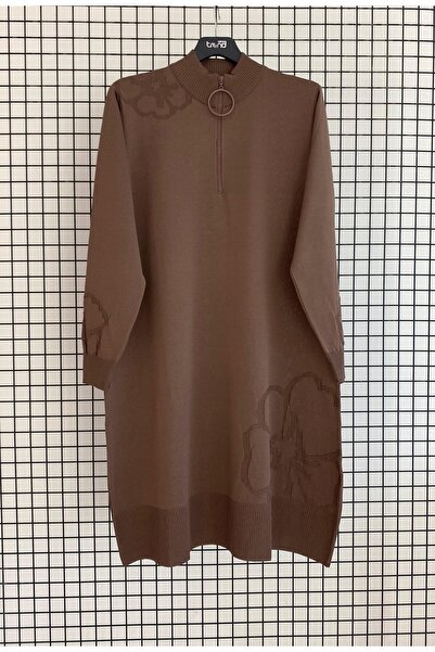 Armine Trend Floral Detailed Mercerized Tunic 25Ytd4111