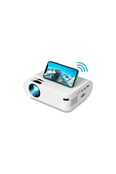 Renvox P62 Mini Projeksiyon Cihazı - Full HD Destekli WiFi iOS & Android Ekra...