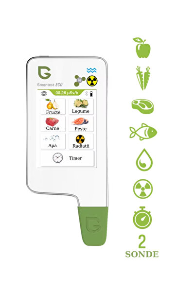 Greentest Device for testing vegetables, fruits, fish, meat, water and air, ECO6