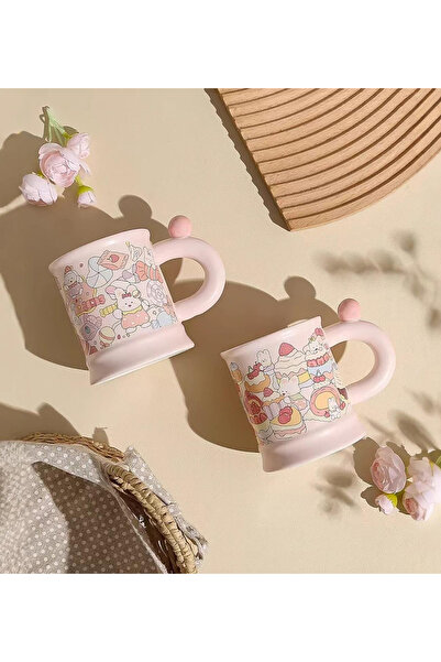 hediyeofisi Premium Ceramic Mug with Cute Bear Design