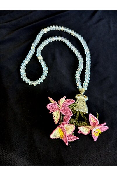 yörük tuhafiye Hand-Made Embroidered Crystal Rosemary Beads, Dowery Rosemary Beads, Groom's Rosemary Beads, Embroidered Rosemary Beads, Bohça Rosemary Beads