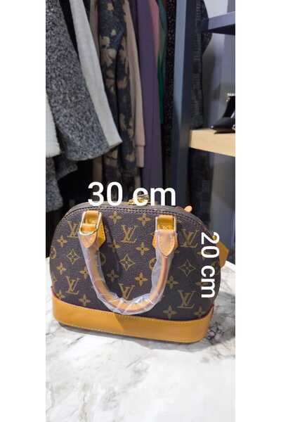 Velvet Asel Soft Coffee Women's Hand Shoulder Bag