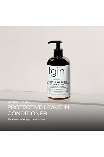 Thank God It's Natural Tgin Miracle Repairx Protective Leave In Conditioner For Natural Hair - Dry Hair - Curly Hair - 13 Oz