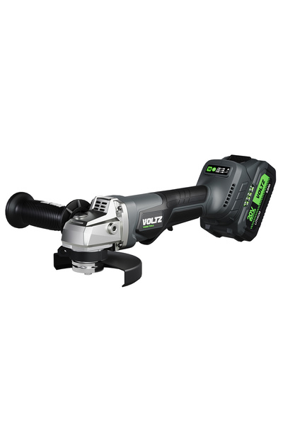 Sanplaza Voltz VZAG-20 Akülü Avuç Taşlama Kademeli Hız Kömürsüz 20 V 5.0 AH