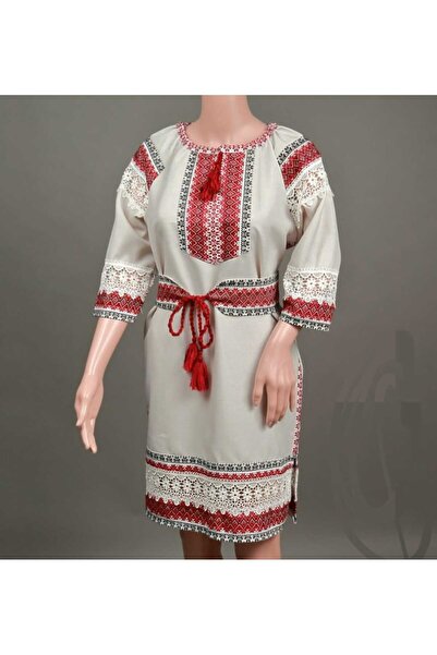 OEM Women's traditional dress with belt size l-xl