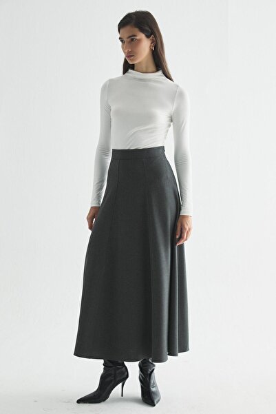 Zeyyen PARÇALI VEREV KESİM ETEK ANTRASİT