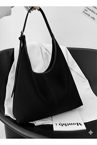 Madame Women's Shoulder Bag Soft Exterior Textured Quality Craftsmanship Lined Eyelet Suede Leather Handbag with Zipper