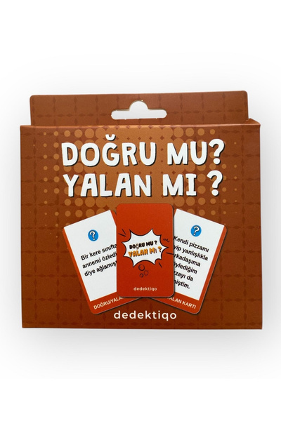 ÖZ OFİS Moodunu Bul Doğru Mu Yalan Mı 56 Kart Eğlence Yılbaşı Parti Dedektif Sevgili- Çift Kart Oyunu