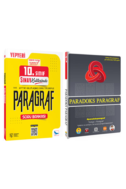 Sınav Yayınları 10. Sınıf Paragraf Soru Bankası+ Tonguç Paradoks Paragraf