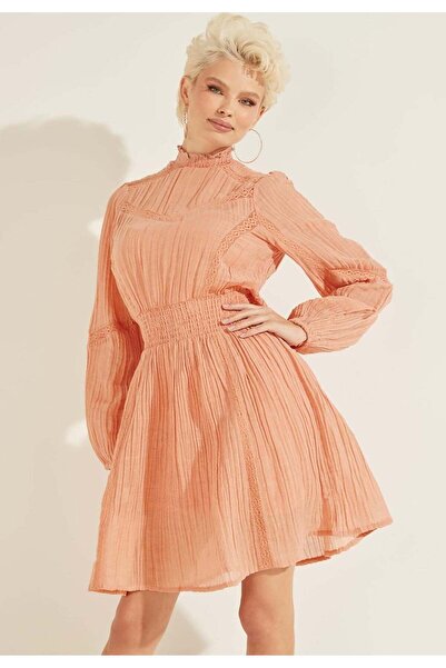 Guess Dress Light Pink - Women