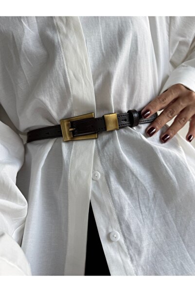 Fiori Buckle Bridge Women's Belt, Trouser Belt, Coat Belt, Dress Belt, Shirt Belt