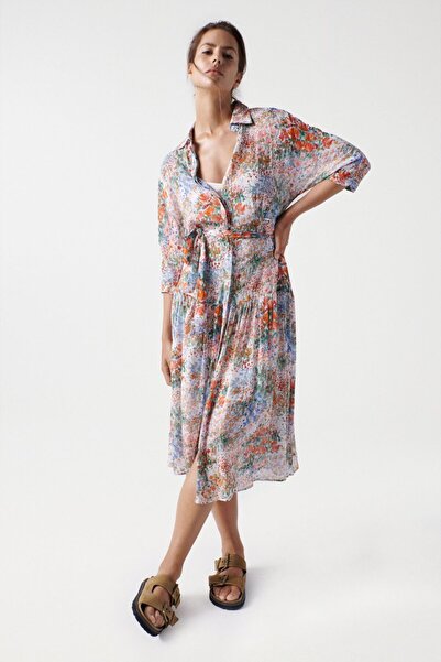 Salsa Jeans Medium Orange Dress (21006069220) Women