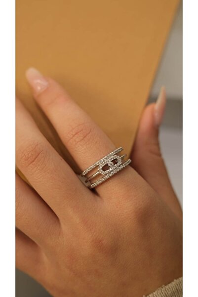 Jerie Mess Design Triple View Adjustable Ring