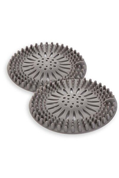 Generic Silicone Floor Drain Cover Sewer Hair Filter 2pc