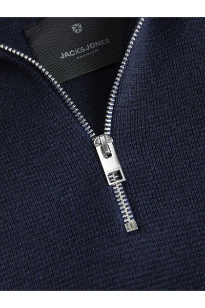 Jack & Jones Jprblamılano Half Zipper Knitted Sweater 12259664