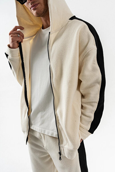 go gang own Nova Рушник Тканина Світшот з капюшоном на блискавці