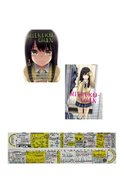 Kayıp Kıta Yayınları Mieruko-Chan 1-2. Ciltler Manga Seti + Özel Cetvel