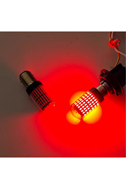 Shurima Marketing P21w 144 Ledli Ultra Parlak Geri Vites Park Ampül Tek Duy K...