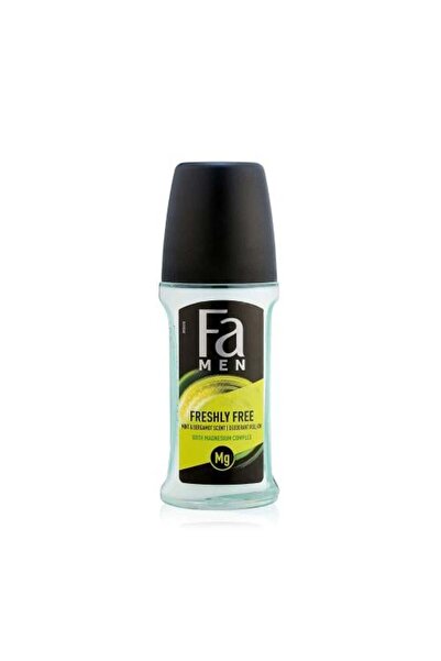 Fa Freshly Free Roll-On Deodorant for Men with Mint & Bergamot 50ml