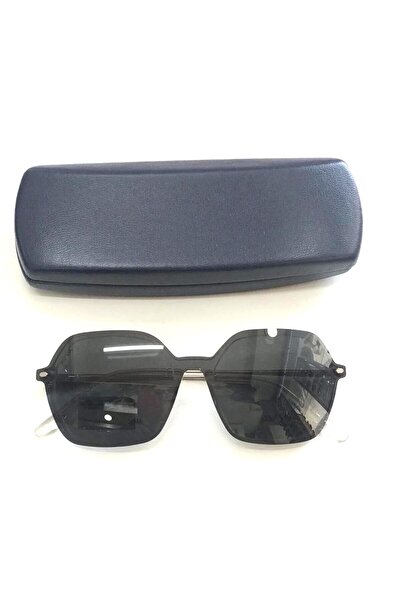 Avva 9874 C7 Polarized Clip-On Unisex Sunglasses