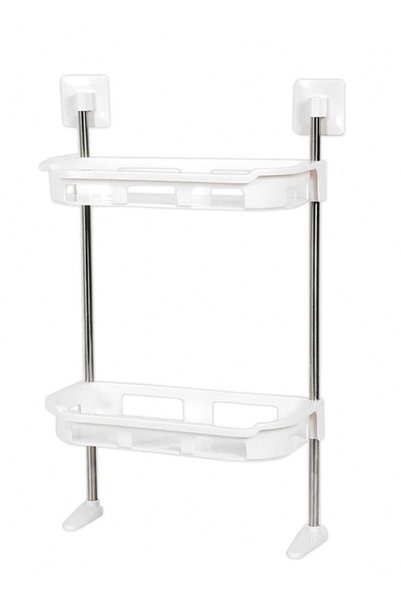 Generic Two-tier bathroom storage rack
