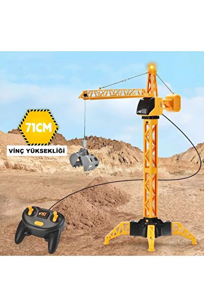 Sunman Uzaktan Kumandalı 360 Derece Döne 71 cm Pilli Kule Vinç