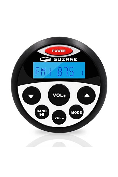 Guzare GR304 Su Geçirmez Bluetooth Marin Stereo Radyo