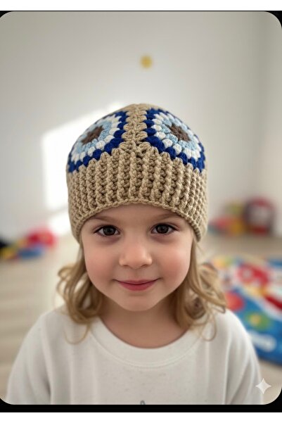 MESKSTORE El Örgüsü Çocuk Beresi Unisex 10-15 Yaş