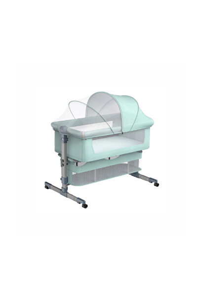 Other سرير أطفال محمول قابل للتعديل مع ناموسية - سرير متعدد الاستخدامات بجانب...