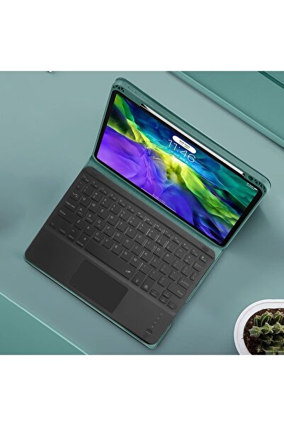 Renvox 9.7” RGB Aydınlatmalı İngilizce Bluetooth Klavye İnce Slim Tasarım – Şarj Edilebilir (24.5×17.5 cm)