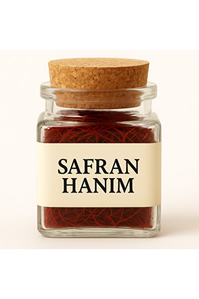 Safran Hanım 5 g Safran Organik İran Safranı Süper Negin Saffron Yeni Hasat